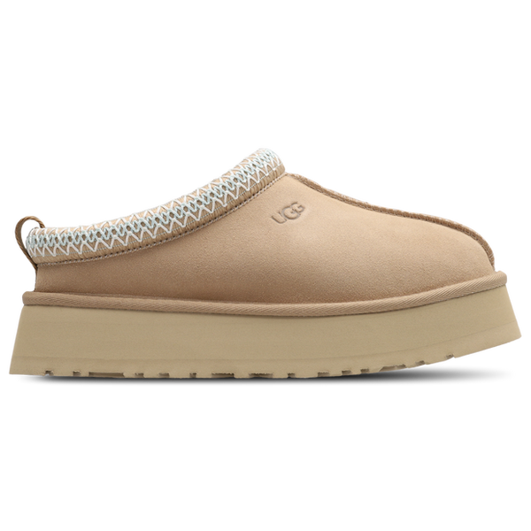 Ugg Tazz Flip Flops And Sandals Leather Beige