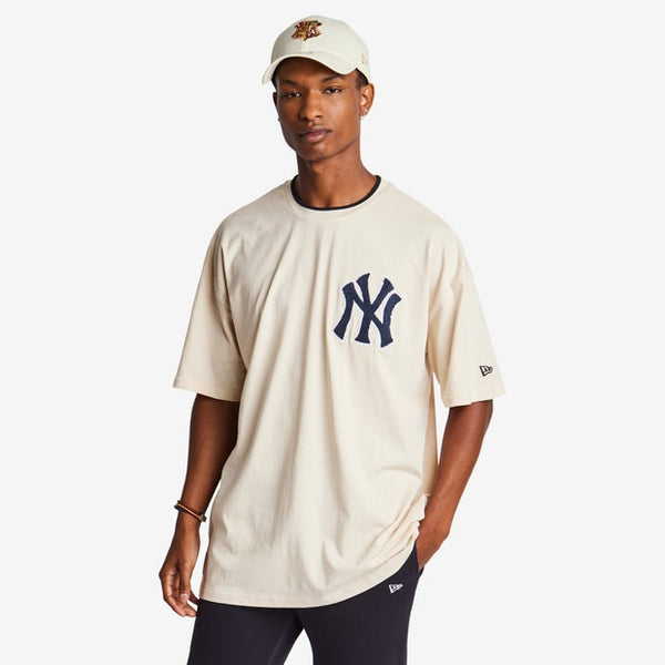 New Era Mlb New York Yankees T-Shirts Beige