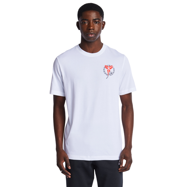 Nike Kb Df Tee Stockings T Shirts Cotton Jersey White