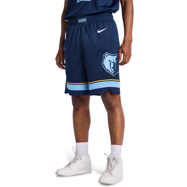 Nike Nba Shorts Poly Mesh Blue