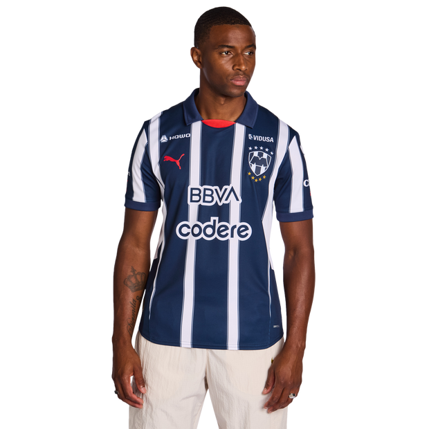 Puma C.F. Monterrey Home 25 26 Jerseys/Replicas Poly Jersey Blue