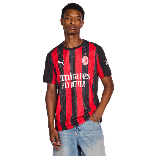 Puma Ac Milan Home 25 26 Jerseys/Replicas Poly Jersey Red