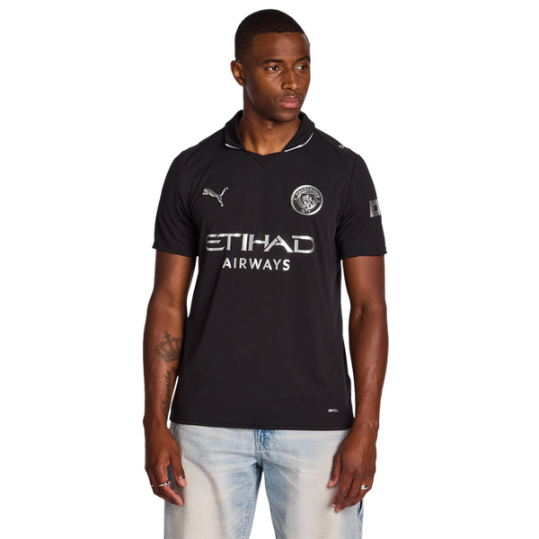 Puma Manchester City Away 25 26 Jerseys/Replicas Poly Jersey Black