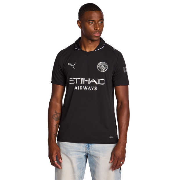 Puma Manchester City Away 25 26 Jerseys/Replicas Poly Jersey Black