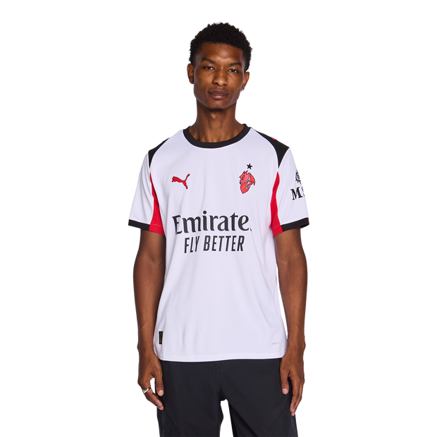 Puma Ac Milan Away 25 26 Jerseys/Replicas Poly Jersey White