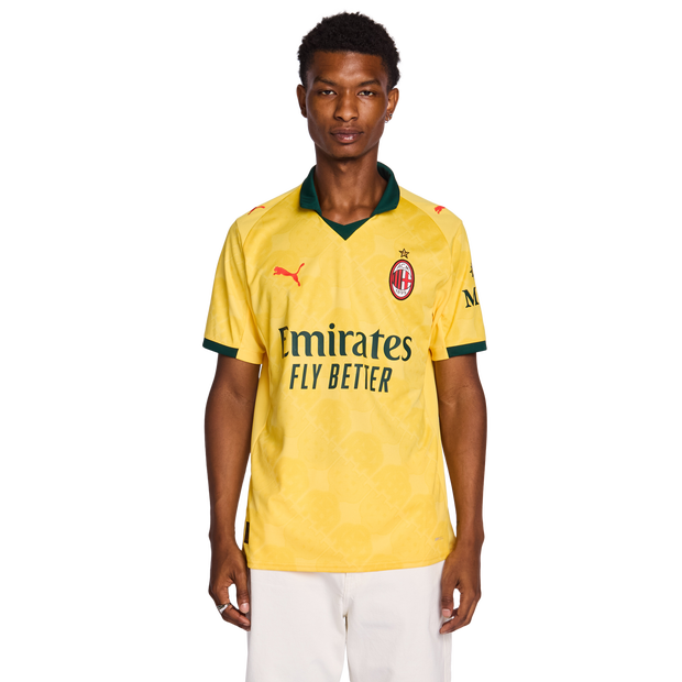 Puma Ac Milan Third 25 26 Jerseys/Replicas Poly Jersey Yellow
