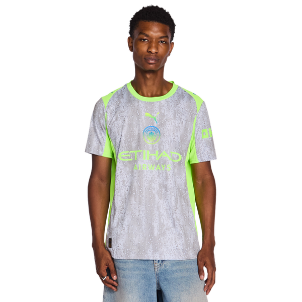 Puma Manchester City Third 25 26 Jerseys/Replicas Poly Jersey Grey