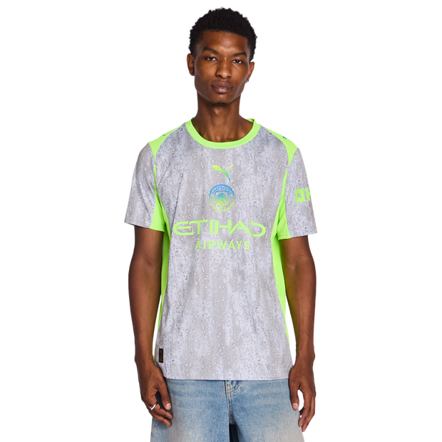 Puma Manchester City Third 25 26 Jerseys/Replicas Poly Jersey Grey
