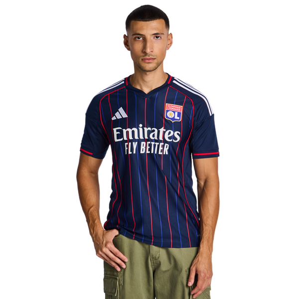 Adidas Olympic Lyon Away 25 26 Jerseys/Replicas Poly Jersey Blue