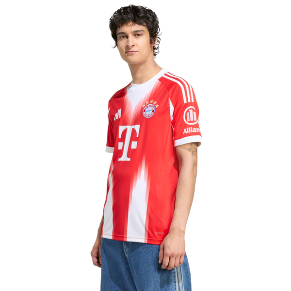 Adidas Fc Bayern Muenchen Home 25 26 Jerseys/Replicas Poly Jersey Red
