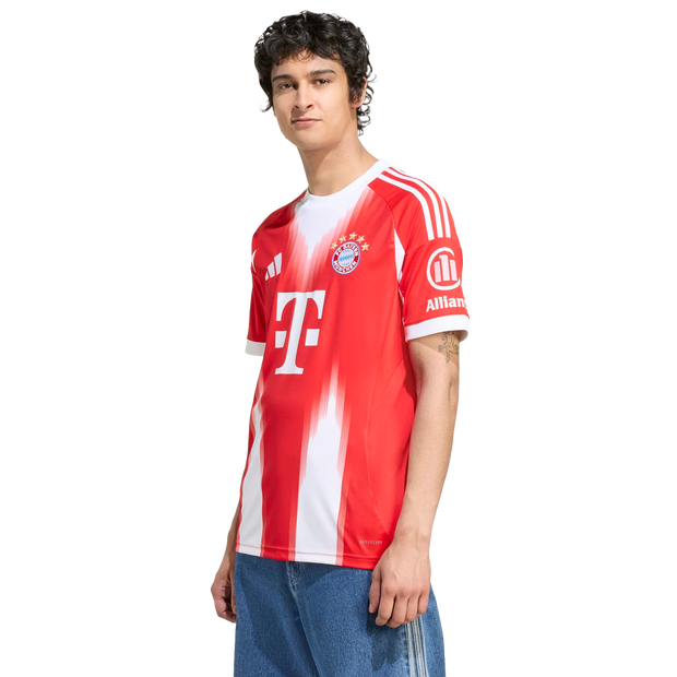 Adidas Fc Bayern Muenchen Home 25 26 Jerseys/Replicas Poly Jersey Red