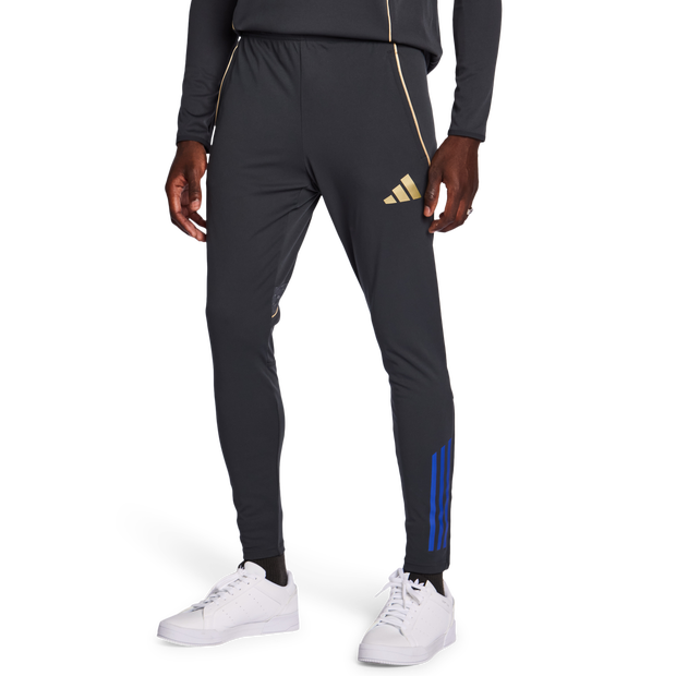 Adidas Olympic Lyon Pants Poly Fleece Grey