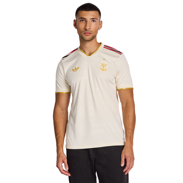 Adidas Cr Flamengo Third 25 26 Jerseys/Replicas Poly Jersey White