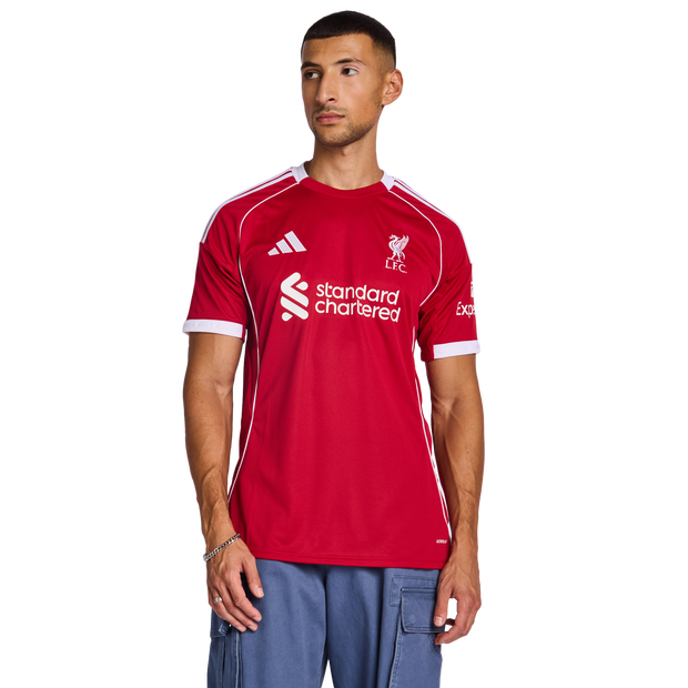 Adidas Liverpool Fc Home 25 26 Jerseys/Replicas Poly Jersey Red