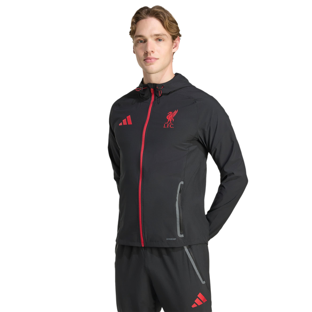 Adidas Liverpool Track Tops Poly Woven Black