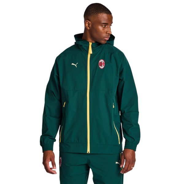Puma Ac Milan Track Tops Poly Woven Green