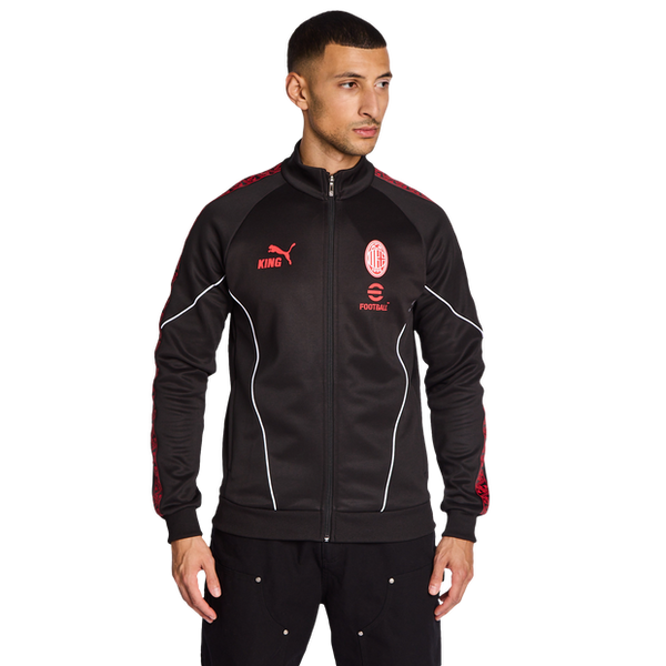 Puma Ac Milan Track Tops Poly Woven Black