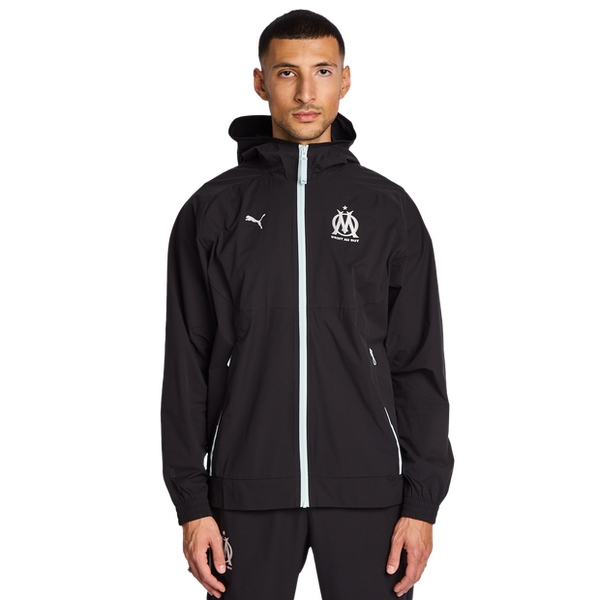 Puma Olympic Marseille Track Tops Poly Woven Black