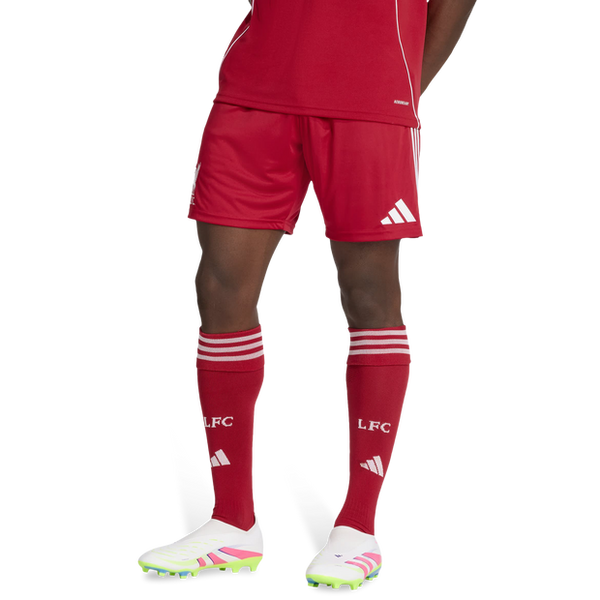 Adidas Liverpool Fc 25/26 Home Shorts Shorts Poly Mesh Red