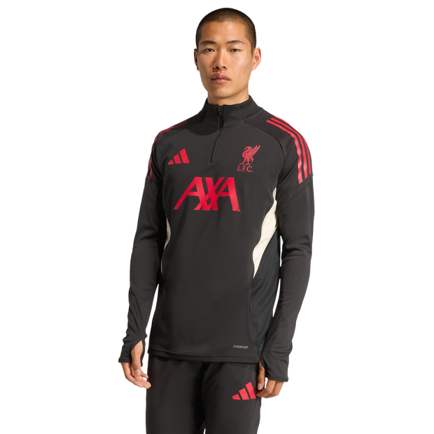 Adidas Liverpool Fc Tiro 25 Training Top Tracksuits Poly Mesh Black
