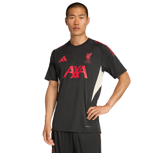 Adidas Liverpool Fc Tiro 25 Training Jersey Jerseys/Replicas Poly Mesh Black