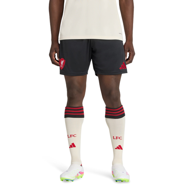 Adidas Liverpool Fc 25/26 Away Shorts Shorts Poly Mesh Black