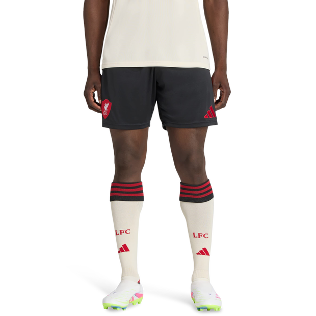 Adidas Liverpool Fc 25/26 Away Shorts Shorts Poly Mesh Black