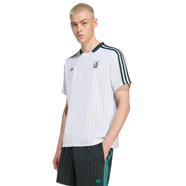 Adidas Liverpool Fc Terrace Icons Jersey Jerseys/Replicas Poly Mesh White