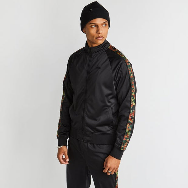 Lckr Breezy Track Tops Poly Tricot Black