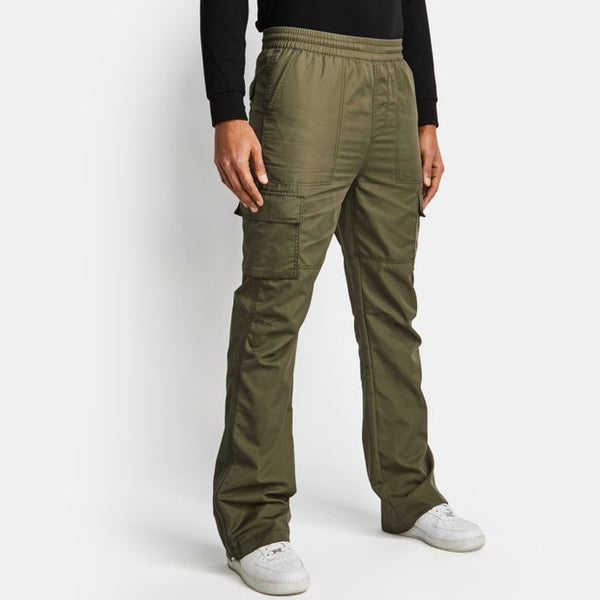 Lckr Stacked Pants Poly Woven Green