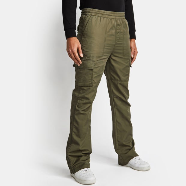 Lckr Stacked Pants Poly Woven Green