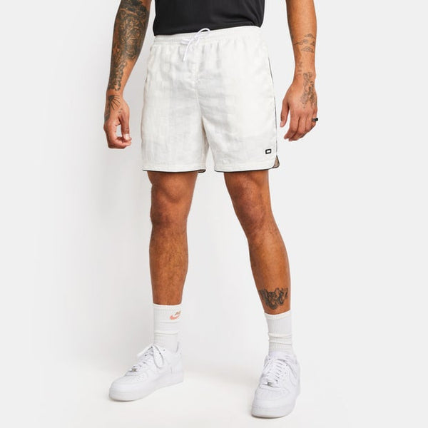 LCKR Retro Sunnyside Shorts White