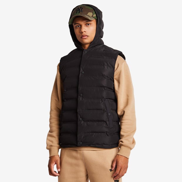 Lckr Teslin Vests Nylon Black