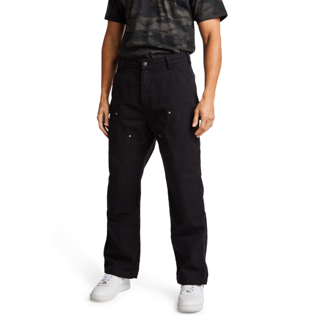 Lckr Painters Carpenter Pants Cotton Canvas Black