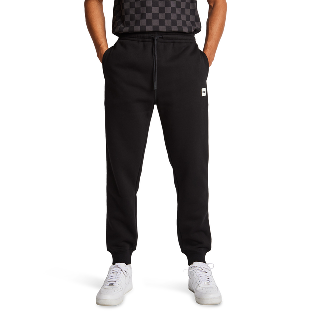 Lckr Embroidered Pants Cotton Fleece Black