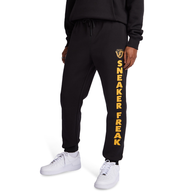 Lckr Badge Pants Cotton Fleece Black