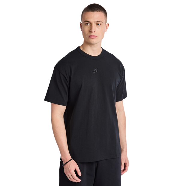 Nike Sportswear T Shirts Cotton Jersey Black