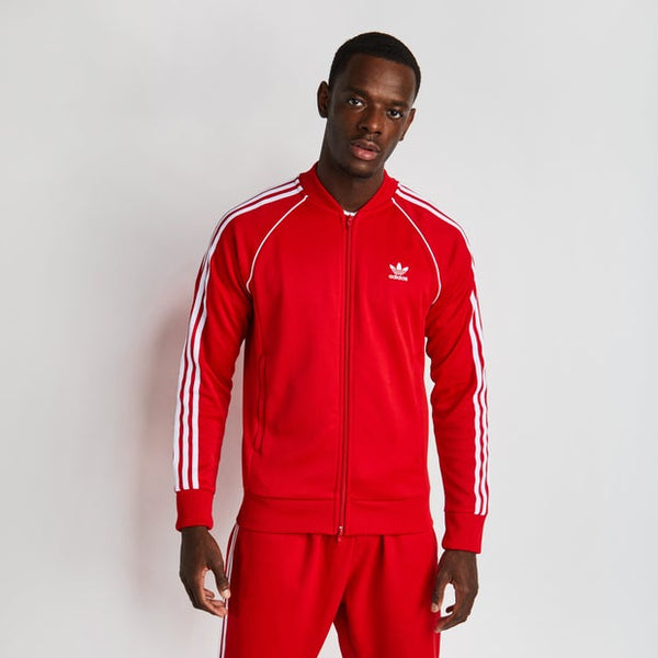 Adidas Superstar Track Tops Red