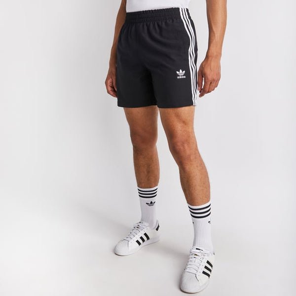 Adidas 33 Stripes 9 Inch Shorts Black