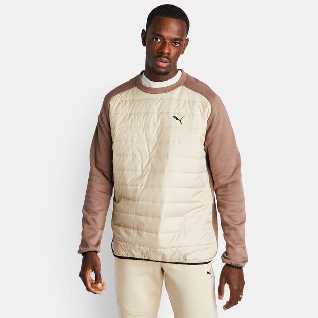 Puma Pumatech Sweatshirts Poly Fleece Beige
