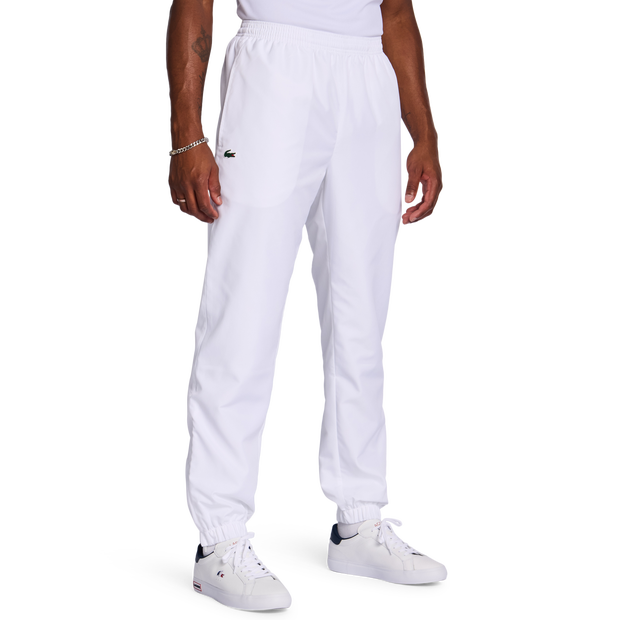 Lacoste Diamond Weave Pants White