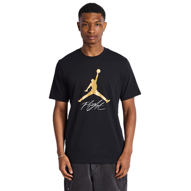 Jordan Flight T Shirts Black