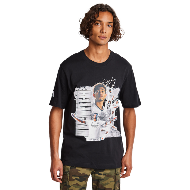 Adidas Jude Bellingham T Shirts Black