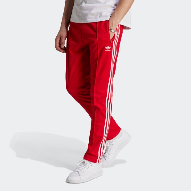 Adidas Adicolor Classics Beckenbauer Pants Cotton Jersey Red
