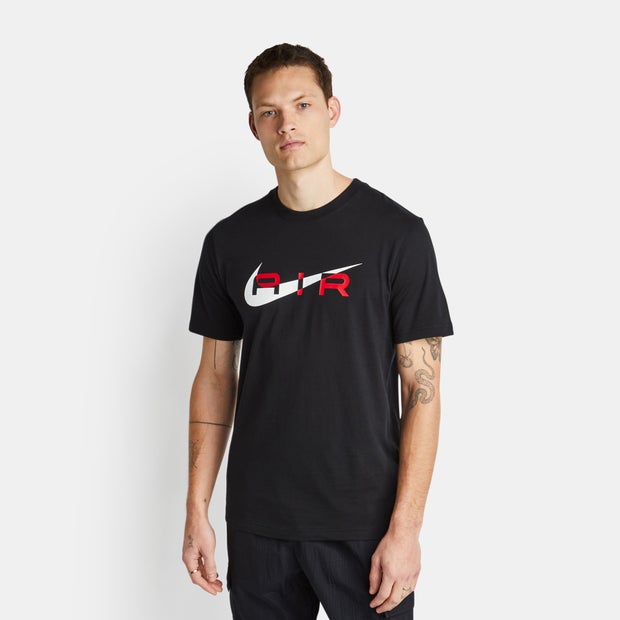 Nike Swoosh T Shirts Black