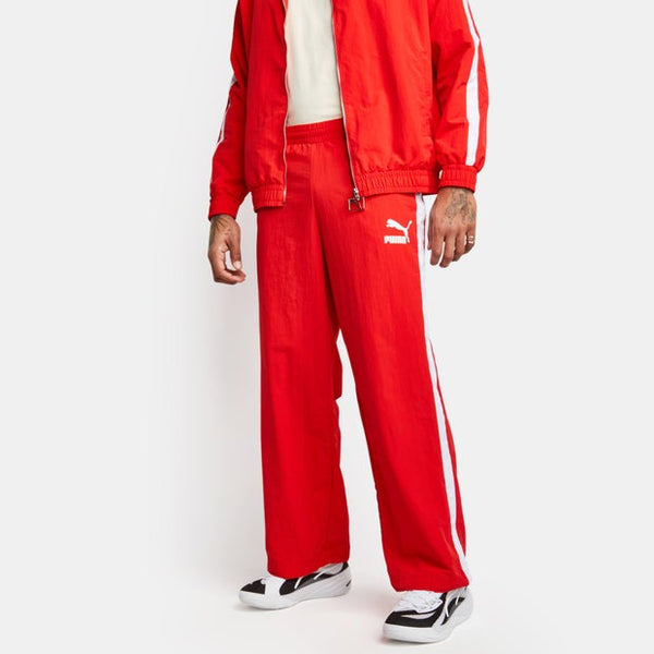 Puma fleece Pants Red