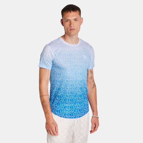 Project X Paris Aop T Shirts Cotton Jersey Blue