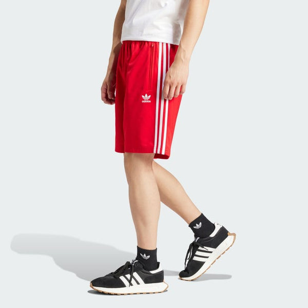 Adidas Firebird Shorts Cotton Canvas Red