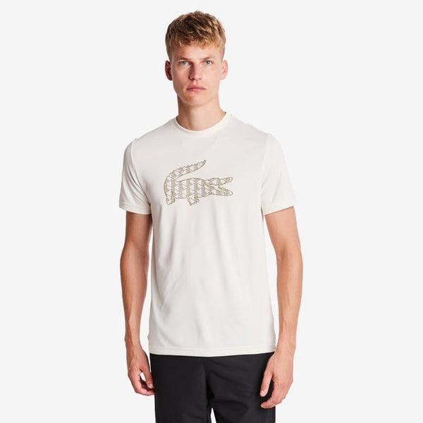 Lacoste Big Croc Logo T-Shirts White