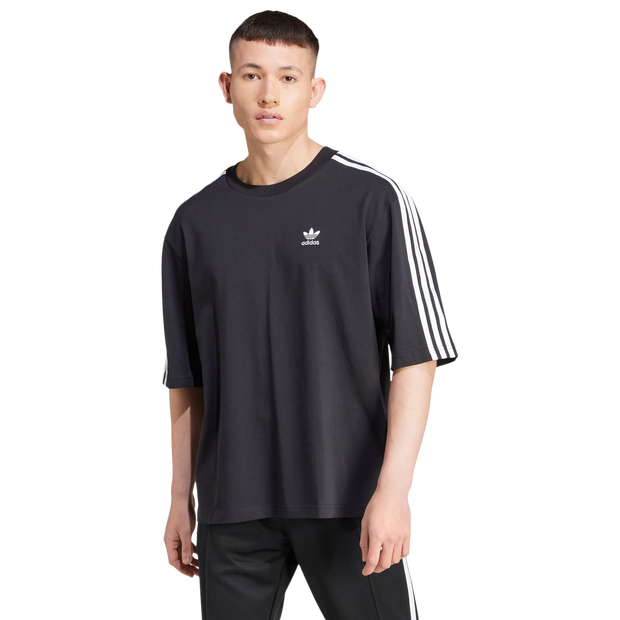 Adidas Oversize T Shirts Cotton Jersey Grey